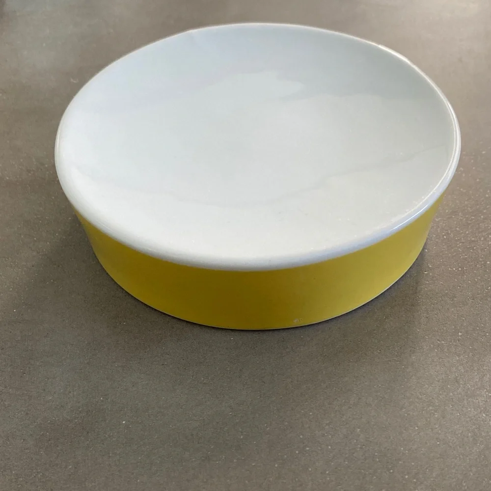 West Elm White Ceramic Accent Dish